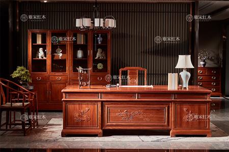 1.78米/1.98米/2.53米/3.02米 新財(cái)運(yùn)辦公臺 （配寶座書椅）