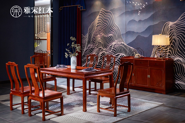 雅宋紅木《明月方餐臺(tái)》